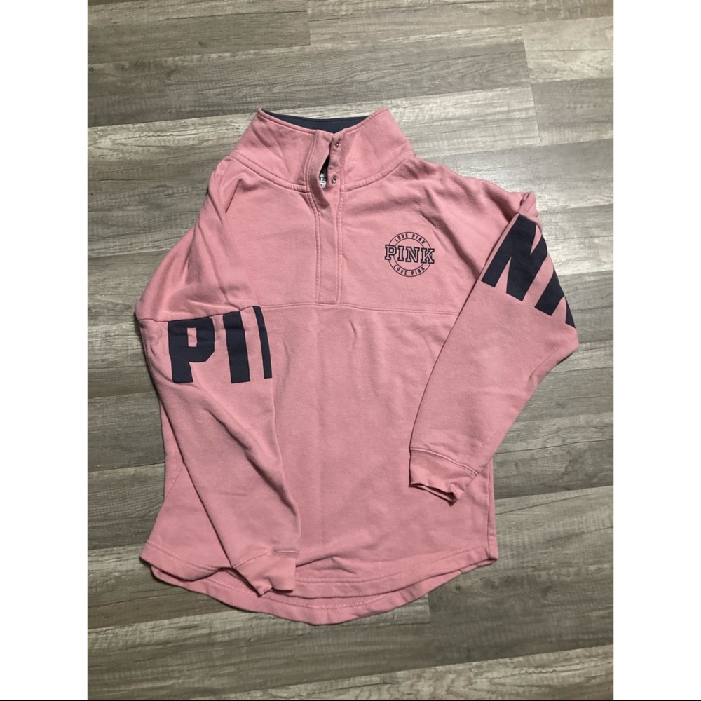 Pink quarter zip!